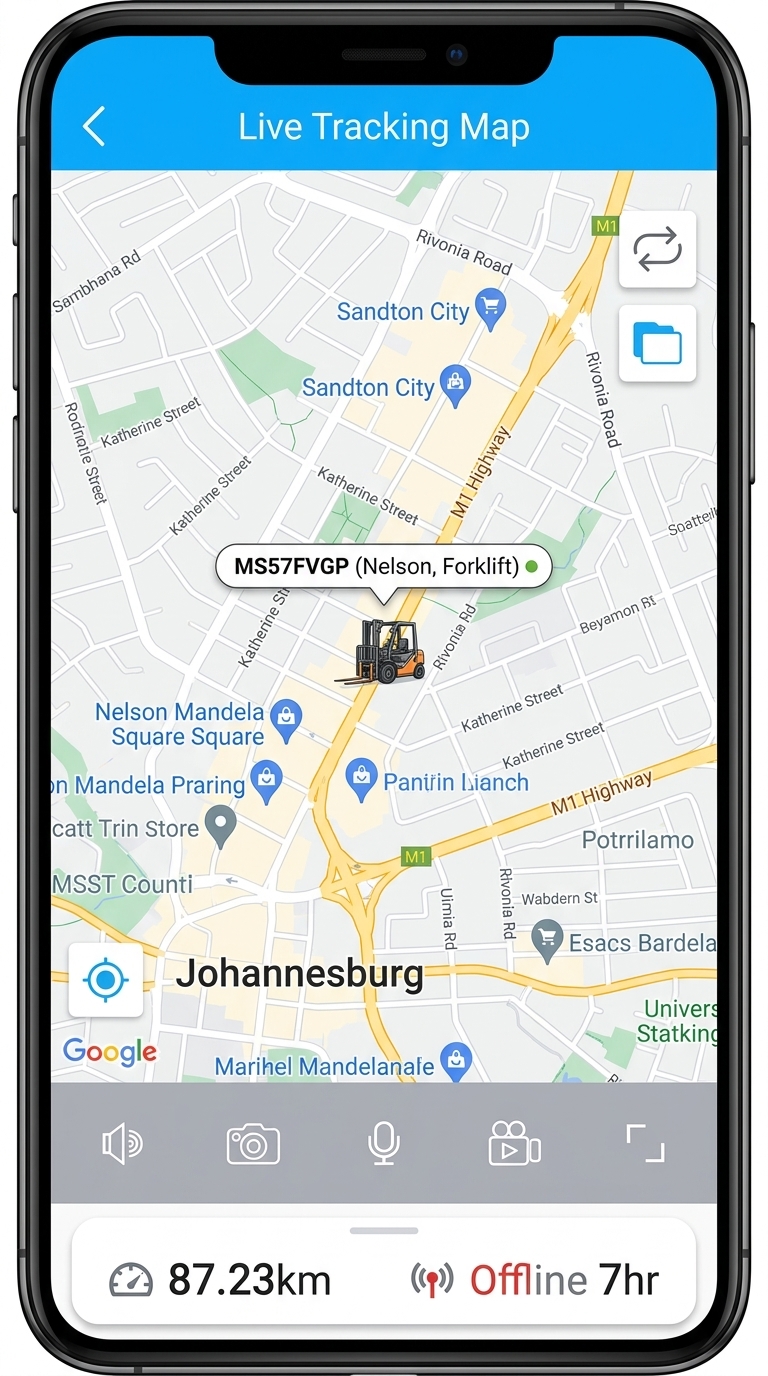 Live Vehicle Tracking Map
