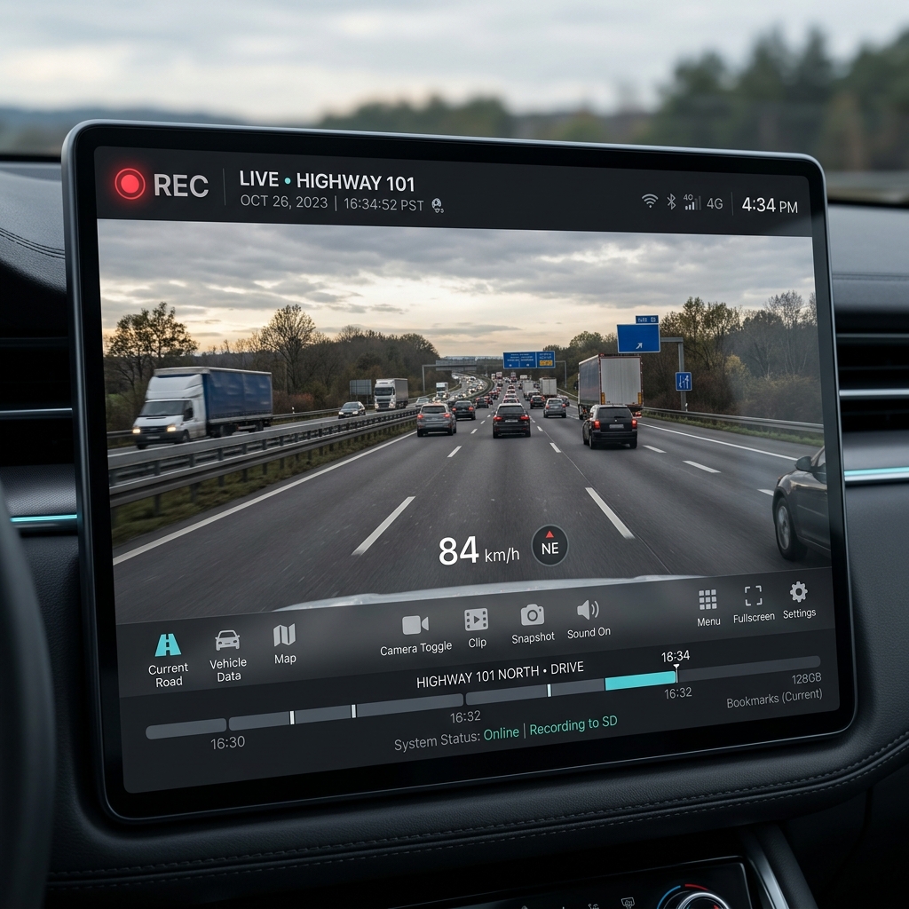 Live Video Dashcam Stream